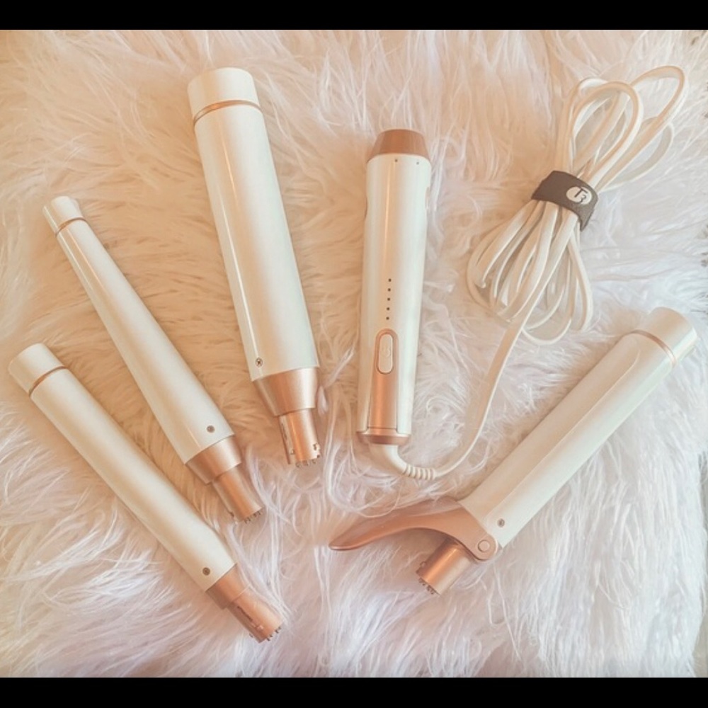 T3 1.25” interchangeable clip curling iron barrel